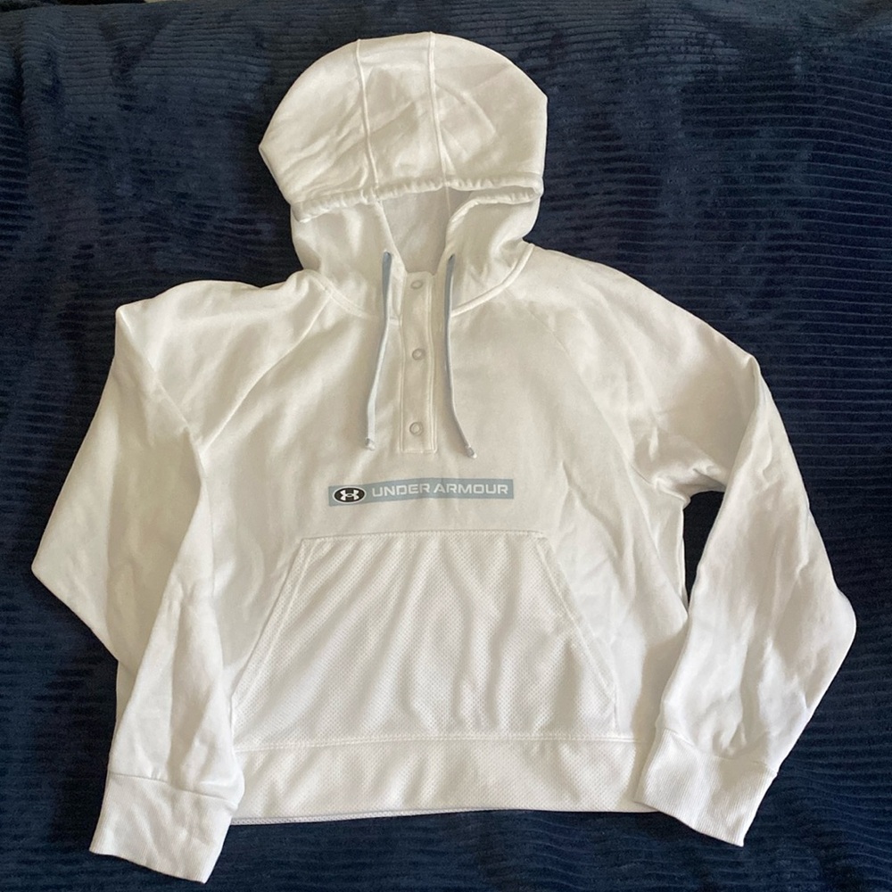 Under Armour Women’s L White Cropped Hoodie